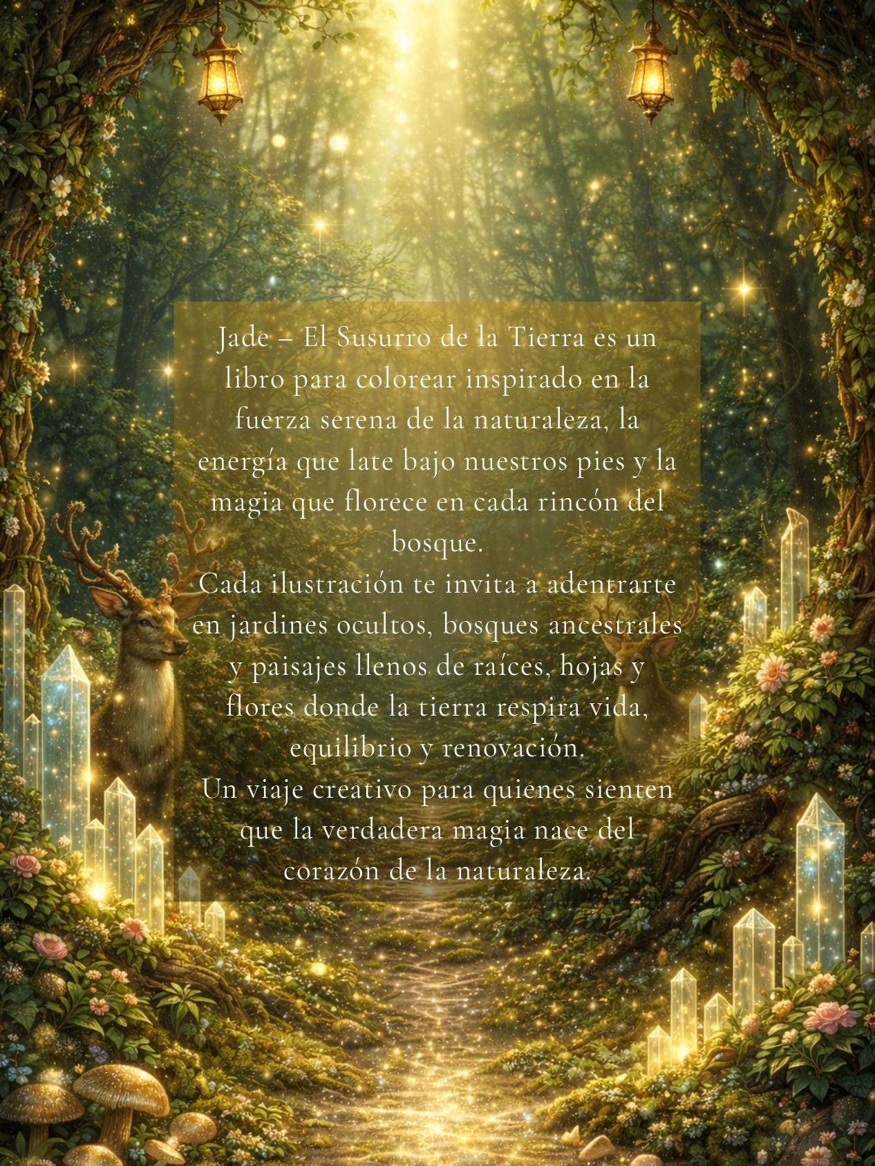 Jade: El Valle de las Flores: Libro de colorear para adultos con hadas y mundos mágicos - Imagen 3